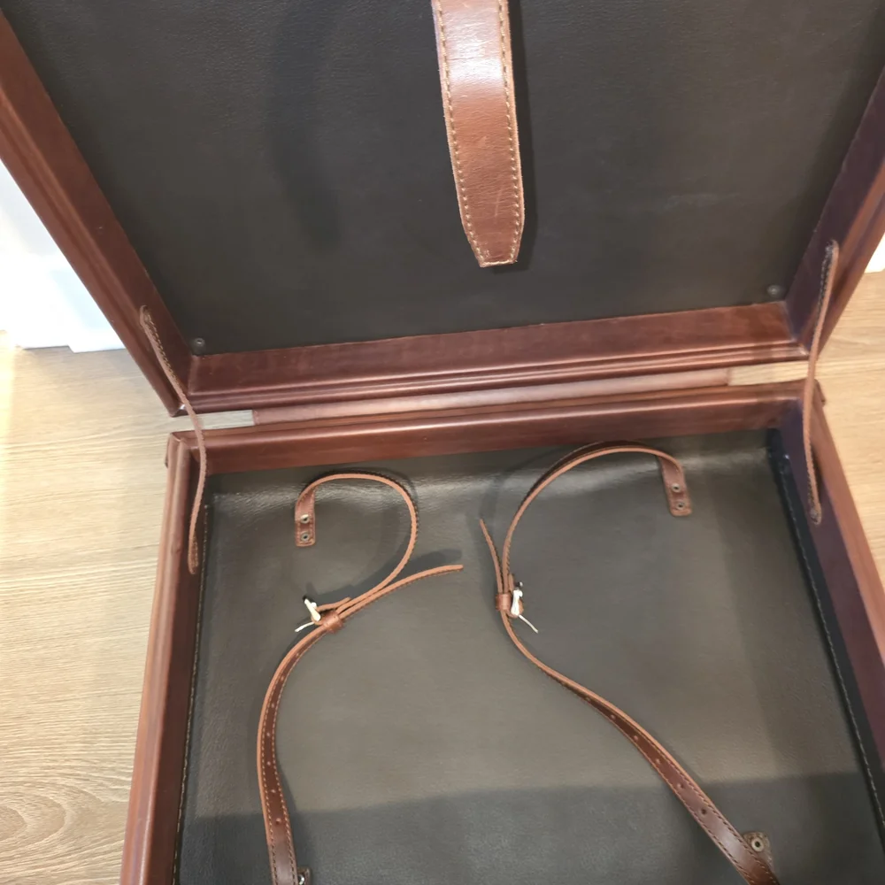 2015 Saddleback Leather Suitcase (hard sided, well traveled)